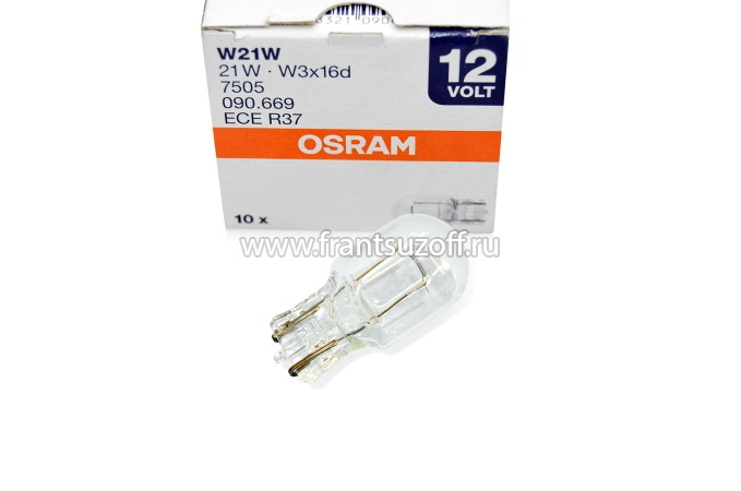 OSRAM W21W  лампа накаливания